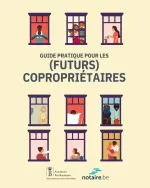 Dessin d'un immeuble à appartements.