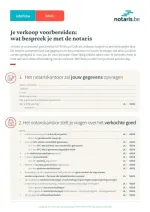 cover checklist verkoper