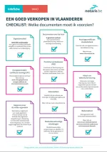 infofiche documenten nodig bij verkoop