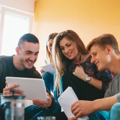 groep studenten  groep studenten