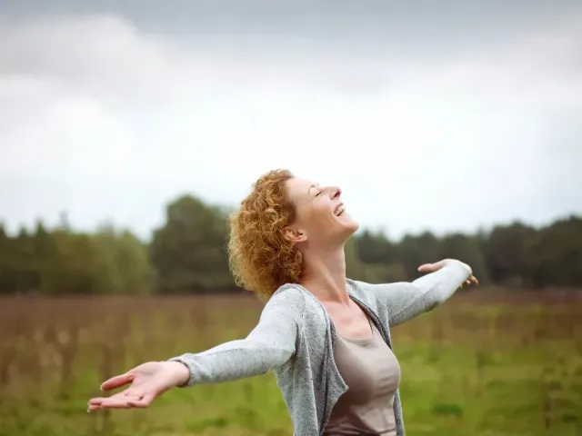 middle aged woman single