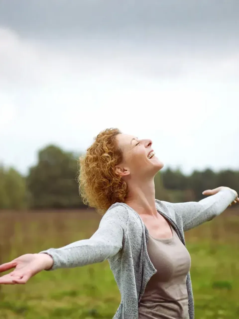 middle aged woman single